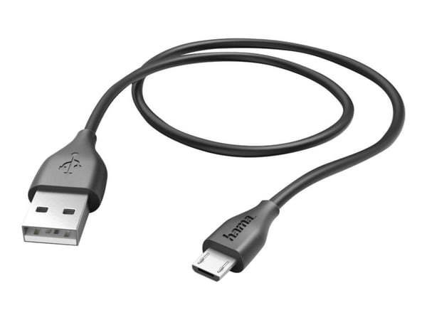 Hama Essential Line - USB-kaapeli - USB (han) til Micro-USB Type B (han) - USB 2.0 - 1.4 m - lajittelu - lajittelu
