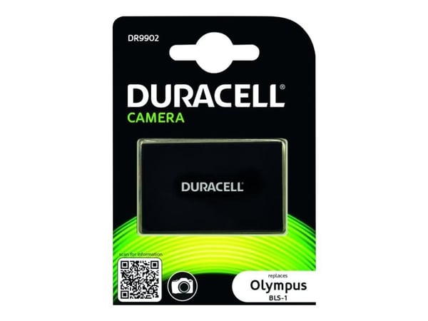 Duracell DR9902 - Kamerabatteri - Li-Ion - 1050 mAh - for Olympus E-450, E-620; EVOLT E-410, E-420