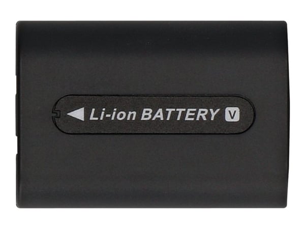 Duracell DR9706A - Batterier - Li-Ion - 650 mAh - for Sony Handycam FDR-AX100, AX43, AX60, HDR-CX170, CX485, CX680, PJ330, PJ350, PJ675, PJ680