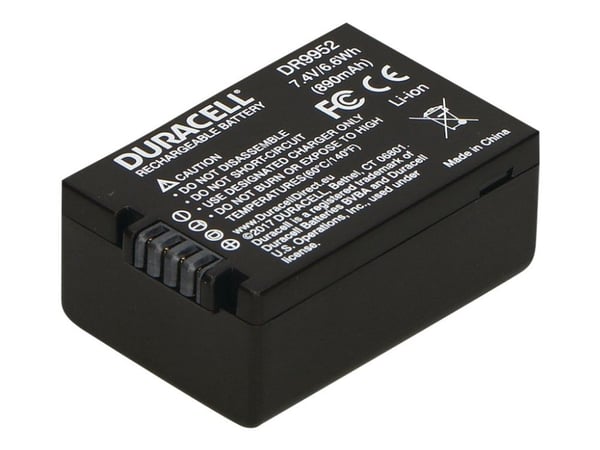 Duracell Li-Ion bat. 890mAh for Panasonic DMW-BMB9E