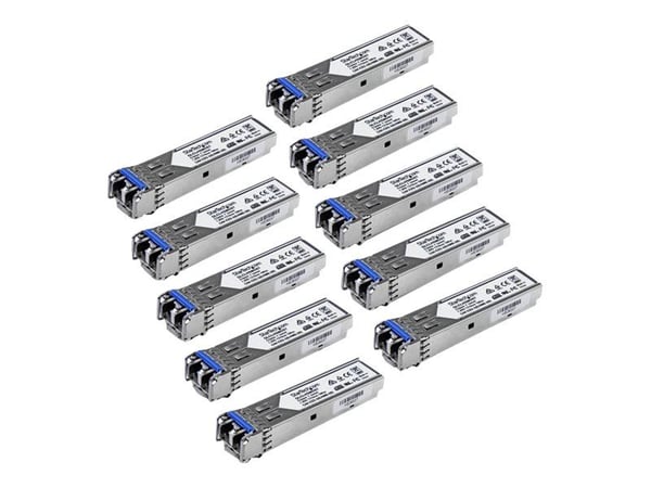 Startech Cisco GLC-LH-SMD Compatible SFP Module, 1000BASE-LX/LH, 1GbE Single Mode (SMF) Fiber SMF Optic Transceiver, 1GE Gigabit Ethernet, LC Conne...