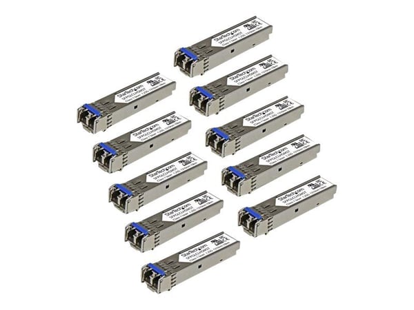 Startech Cisco GLC-LH-SM Compatible SFP Module, 1000BASE-LX/LH, 1GbE SMF Optic Transceiver, LC Connector, 10km, 1310nm Cisco Firepower, ASR920, IE2...
