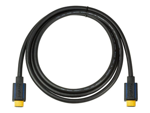 LogiLink Premium - HDMI-kaapeli med Ethernet - HDMI han til HDMI han - 7,5 m - lajittelu - 4K-tuki