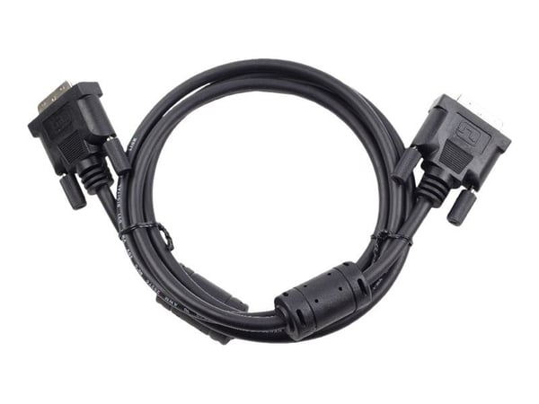 Gembird - DVI-kabel - dobbeltlenke - DVI-D (hann) til DVI-D (hann) - 3.05 m - formstøpt - svart