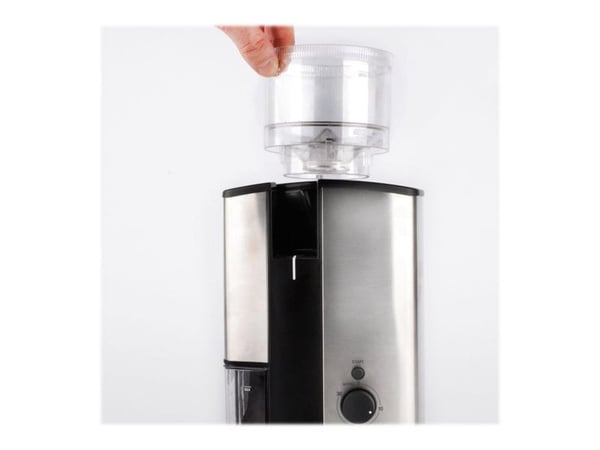 Gastroback Design Coffee Grinder Advanced - Kaffekvern - 165 W - svart/rustfritt stål