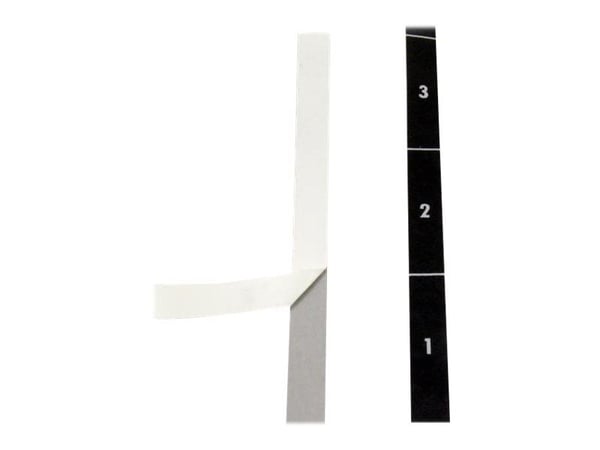 Startech Rack Unit Labels - Server Rack Unit Alignment Strips - Up to 52U - 2-Pack (RKUNITAPE) - Rackhøydeetiketter - 49U - TAA-samsvar (en pakke 2)