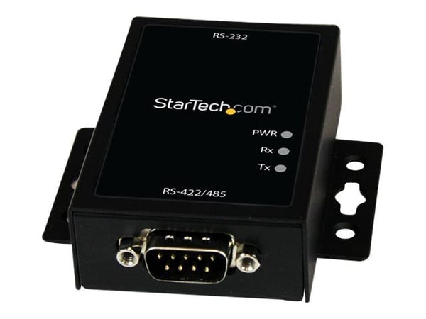 StarTech.com Industrial RS232 to RS422/485 Serial Port Converter w/ 15KV ESD Protection - RS232 to RS 422 RS485 Converter Adapter (IC232485S) - Ser...