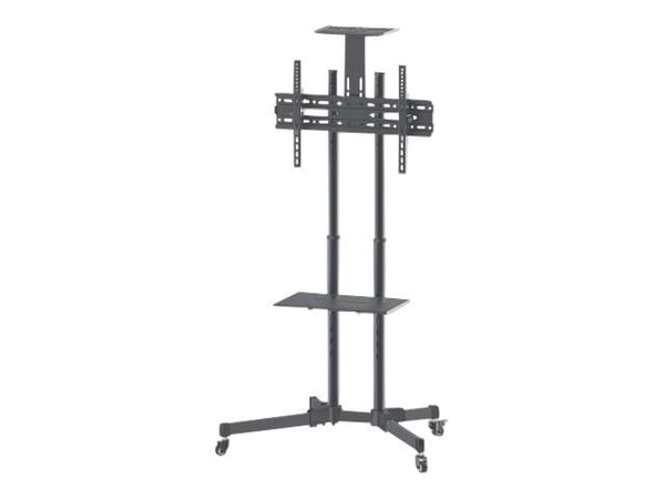 Manhattan 461238, 50 kg, 94 cm (37"), 177,8 cm (70"), 600 x 400 mm, Höjdjustering, Svart