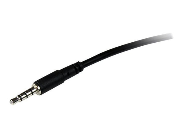 Startech 2m 3.5mm 4 Position TRRS Headset Extension Cable - M/F - audio Extension Cable for iPhone (MUHSMF2M) - Forlengerledning for hodesett - 4-p...
