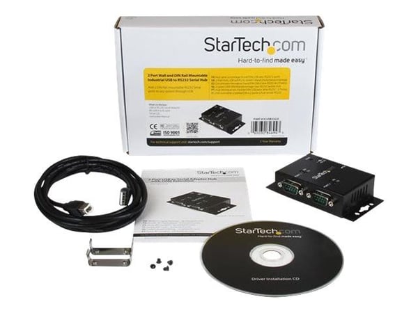 StarTech.com ICUSB2322I, USB 2.0 Type-B, Sarja, Musta, Terästä, Toiminta/Seikkailu, Windows 2000, Windows 2000 Professional, Windows 7, Windows 7 E...