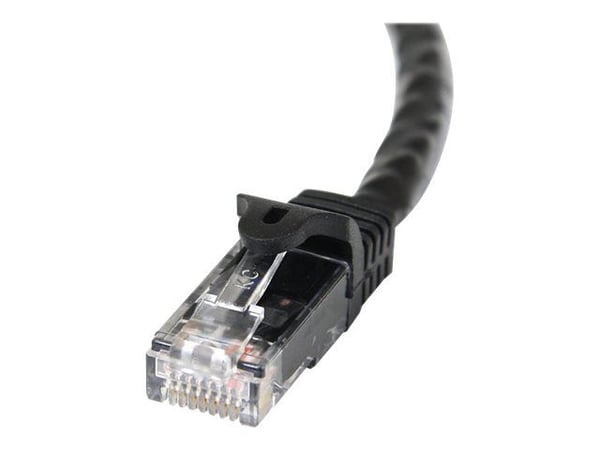StarTech.com N6PATC10MBK, 10 m, Cat6, U/UTP (UTP), RJ-45, RJ-45, musta