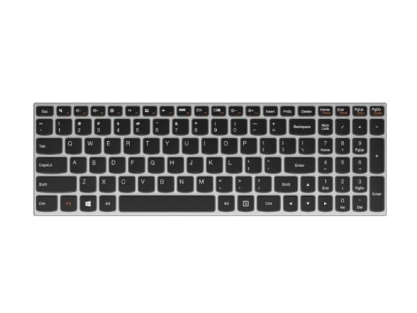 Lenovo 5N20K13000, Tangentbord, Engelska (Storbritannien), Lenovo, Ideapad 300-15