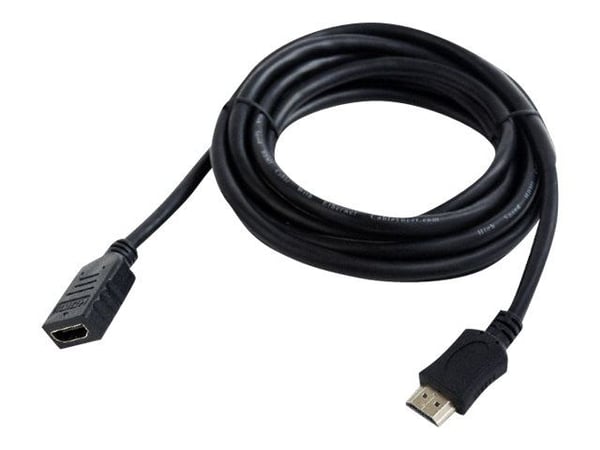 Gembird Cablexpert - HDMI-jatkokaapeli Ethernetillä - HDMI naaras HDMI uros - 3 m - 4K-tuki (CC-HDMI4X-10) Gembird Cablexpert - HDMI-jatkokaapeli Ethernetillä - HDMI naaras HDMI uros - 3 m - 4K-tuki (CC-HDMI4X-10)
