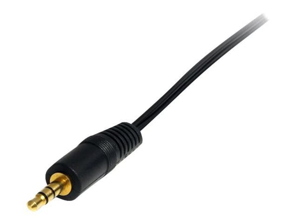 Startech 3 ft Stereo Audio Cable - 3.5mm Male to 2x RCA Male - heaDPhone jack to RCA - Mini jack to RCA - 3.5mm to RCA (MU3MMRCA) - Lydkabel - mini...