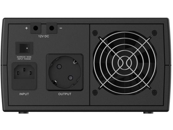 PowerWalker Inverter 650 SW, Standby (Offline), 0,65 kVA, 325 W, Sinus, 100 V, 280 V