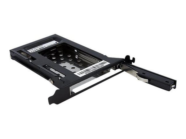 StarTech.com 2.5in SATA Removable Hard Drive Bay for PC Expansion Slot - Storage bay adapter - musta - S25SLOTR - Ramme - lajittelu