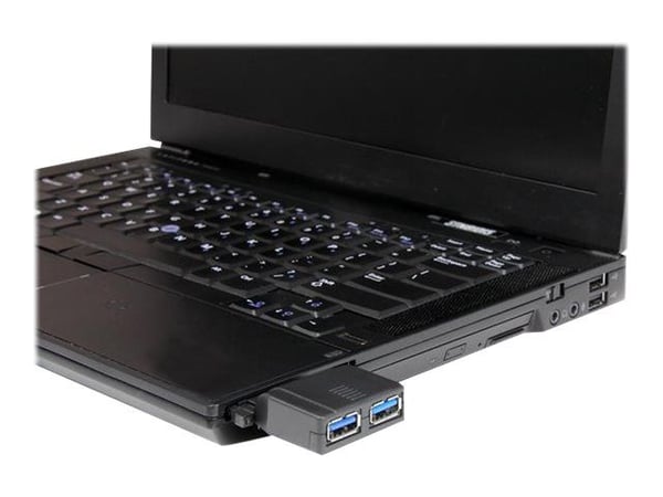 StarTech.com 2-ports USB 3.0 ExpressCard med UASP-støtte - USB 3.0 grensesnittkort for bærbar datamaskin - USB 3.0 A (kvinne)