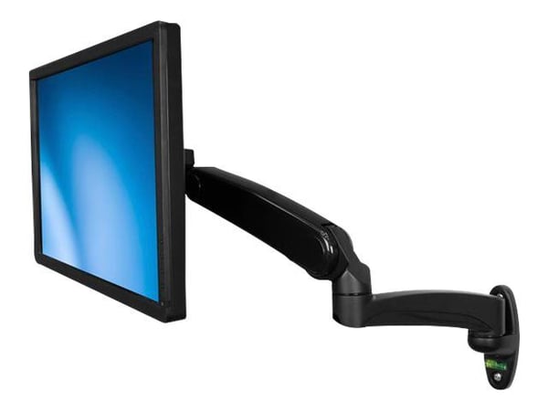 Startech Wall Mount Monitor Arm - Full Motion Articulating - Adjustable - Supports Monitors 12” to 34” - VESA Monitor Wall Mount - Black (ARMPIVWAL...