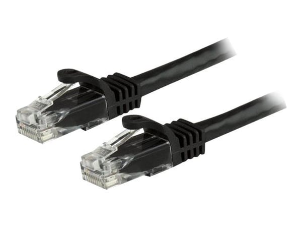StarTech.com N6PATC10MBK, 10 m, Cat6, U/UTP (UTP), RJ-45, RJ-45, musta