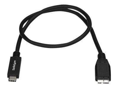 StarTech.com USB C - Micro USB -kaapeli - 3 ft / 1m - USB 3.1 - 10Gbps - Micro USB-kaapeli - USB C - Micro USB -kaapeli (USB31CUB1M) - USB-kaapeli ...