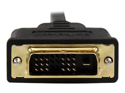 Startech 2m Micro HDMI to DVI-D Cable - M/M - 2 meter Micro HDMI to DVI Cable - 19 pin HDMI (D) Male to DVI-D Male - 1920x1200 Video (HDDDVIMM2M) -...