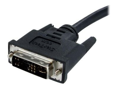 StarTech 2m DVI to VGA Display Monitor Cable M/M DVI to VGA (15 Pin) - Videokabel - HD-15 (VGA) (hann) til DVI-A (hann) - 2 m - formstøpt, tommelsk...