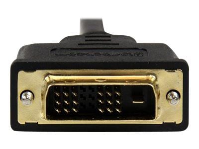 Startech 2m Mini HDMI to DVI-D Cable - M/M - 2 meter Mini HDMI to DVI Cable - 19 pin HDMI (C) Male to DVI-D Male - 1920x1200 Video (HDCDVIMM2M) - A...