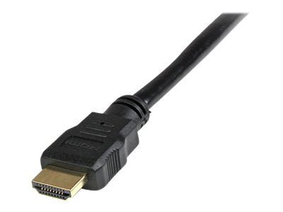 Startech 0.5m HDMI to DVID Cable M/M - Adapterkabel - DVI-D hann til HDMI hann - 50 cm - dobbeltisolert - svart
