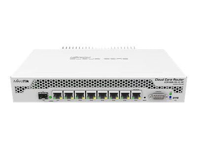 MikroTik Cloud Core Router CCR1009-7G-1C-PC - Ruter 1GbE - rackmonterbar