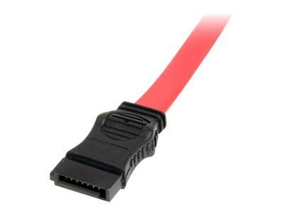 StarTech 12in Slimline SATA to SATA with LP4 Power Cable Adapter (SLSATAF12) - SATA-kabel - Serial ATA 150/300/600 - Slimline SATA (hunn) til SATA,...