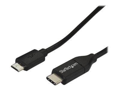 StarTech.com USB C - Micro USB -kaapeli - 3 ft / 1m - USB 2.0 kaapeli - Micro USB-kaapeli - Micro B USB C -kaapeli - USB 2.0 Type C (USB2CUB1M) - U...