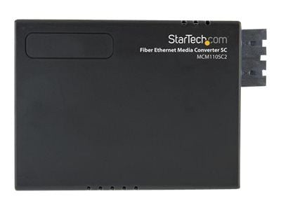 Startech 10/100 Multi Mode Fiber Ethernet Media Converter SC 2 km - Fibermedieomformer - 100Mb LAN - 10Base-T, 100Base-FX, 100Base-TX - RJ-45 / SC ...