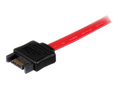 StarTech 0.3m SATA Extension Cable - 30cm 7 pin SATA Extension - 7 pin SATA Extension Cable - 7 pin SATA Extension cord - SATA-forlengelseskabel - ...