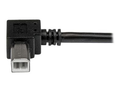 StarTech 2m USB 2.0 A to Right Angle B Cable Cord - 2 m USB Printer Cable - Right Angle USB B Cable - 1x USB A (M), 1x USB B (M) (USBAB2MR) - USB-k...