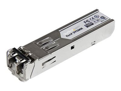 Startech MSA Uncoded Compatible SFP Module, 1000BASE-SX, 1GbE Multi Mode (MMF) Fiber Optic Transceiver, 1GE Gigabit Ethernet SFP, LC Connector, 550...