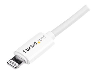 StarTech.com USBLT3MW, 3 m, Lightning, USB A, Uros, Uros, Valkoinen