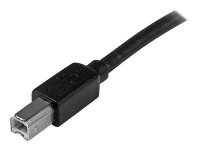 StarTech 15m / 50 ft Active USB 2.0 A to B Cable - Long 15 m USB Cable - 50 ft USB Printer Cable - 1x USB A (M), 1x USB B (M) - Black (USB2HAB50AC)...