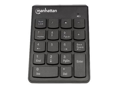 Manhattan 178846, RF kabel-fri, 18, Laptop/PC, Sort