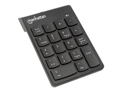 Manhattan 178846, RF kabel-fri, 18, Laptop/PC, Sort