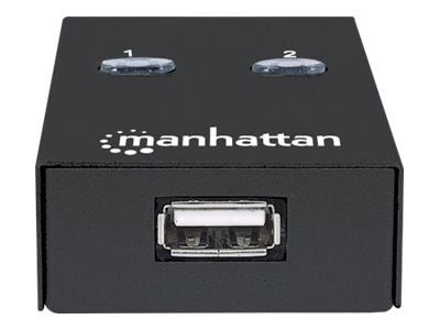 Manhattan 162005, USB 2.0, USB Type-B, 480 Mbit/s, Hvit, Akrylonitril-butadien-styren (ABS), 1,5 m, FCC CE RoHS WEEE