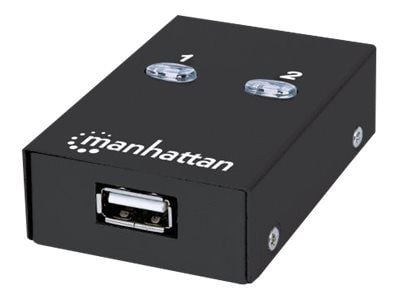Manhattan 162005, USB 2.0, USB Type-B, 480 Mbit/s, Hvit, Akrylonitril-butadien-styren (ABS), 1,5 m, FCC CE RoHS WEEE