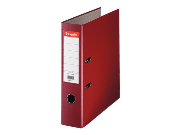 Esselte Economic spak perm A4 75mm burgunder (11276)