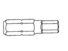 JONNESWAY IMBUS END 4 x 75mm 6-vinkel 10mm