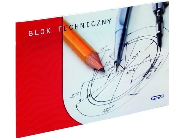 Grand Technical blokk A3 10k hvit