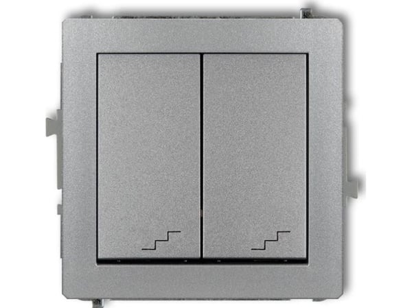 Karlik 7DWP-33, Pintakytkin, Hopea, IP20, IP44, 250 V, 10 A