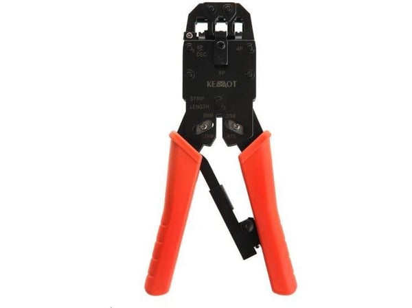 Kemot krympeverktøy for kontakter 4P-6P-8P HT-2008R (NAR0010)