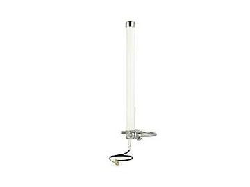 Delock - Antenne - 27 cm - Smart Home - 6 dBi - rundtstrålende - utendørs, stangmontering, innendørs - hvit