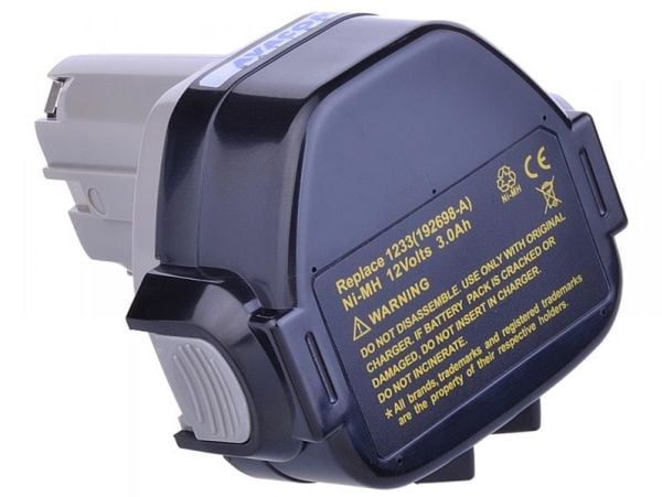 AVACOM ATMA-12MH-30H, Batteri, Nickel-metallhydrid (NiMH), 3 Ah, 12 V, DA312D DA312DWD DA312DWF ES 85 ES85 ML120 ML121(Head Lamp) ML122 ML123(Fluor...
