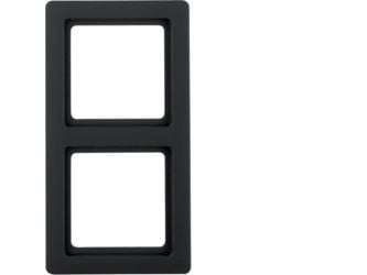 Berker 10126086, Antracit, Duroplast, Berker, Tygstruktur, 10 styck