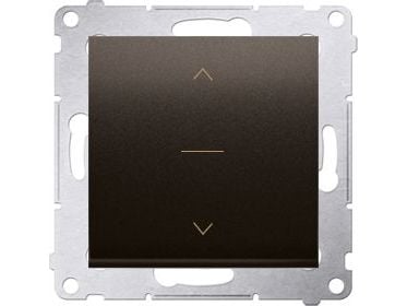 Kontakt-Simon DZW1K.01/46, Plast, pronssi, IP20, 250 V, 10 A, 75 mm